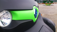 Renault Twizy - Matt Schwarz - Grün 3d Carbon