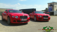 bentley continental gtc - cherry red