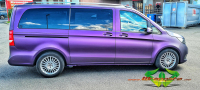 Mercedes V Klasse - matt purple iridescent