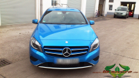 carwrapping Mercedes-Aklasse glanz-weiss 02