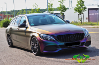 wrappsta.de-carwrapping-vollfolierung-Mercedes S205-colorflow lightning ridge satin-glanz schwarz-11