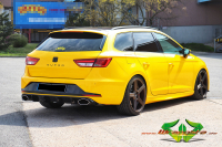 wrappsta.de-carwrapping-vollfolierung-Seat Leon Cupra Kombi-Dark yellow Glanz-05