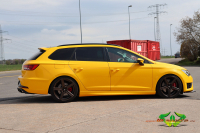 wrappsta.de-carwrapping-vollfolierung-Seat Leon Cupra Kombi-Dark yellow Glanz-06