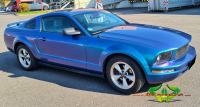 Ford Mustang - Ultramarin Violett