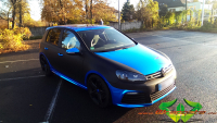 wrappsta.de carwrapping-VW-R blue-chrome 16