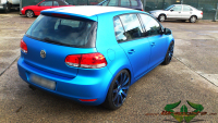 wrappsta.de carwrapping- Golf-6 matte-blue-metallic 12