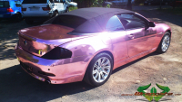 wrappsta.de carwrapping-autofolierung bmw-6 rosa-chrome 12