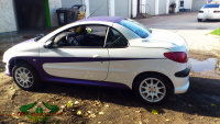 wrappsta.de carwrapping-autofolierung peugeot-206cc matte-purple-metallic 10