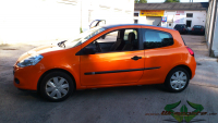 wrappsta.de carwrapping-autofolierung renault-clio orange-metallic 05