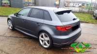 wrappsta.de carwrapping-vollfolierung Audi-RS3 Charcoal-Metallic-Matt 03