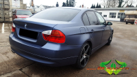 wrappsta.de carwrapping-vollfolierung BMW-320i-E90 Satin-Metallic-Grey-Blue 08