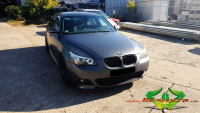 wrappsta.de carwrapping-vollfolierung BMW-E60 Satin-Matte-Charcoal-Metallic 01