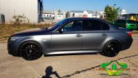 wrappsta.de carwrapping-vollfolierung BMW-E60 Satin-Matte-Charcoal-Metallic 03