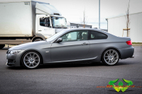 wrappsta.de carwrapping-vollfolierung BMW-E92-Coupe Matte-Metallic-Gunmetal Glanz-Schwarz 4.JPG