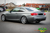 wrappsta.de carwrapping-vollfolierung BMW-E92-Coupe Matte-Metallic-Gunmetal Glanz-Schwarz 5.JPG
