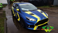 wrappsta.de carwrapping-vollfolierung Ford-Focus-RS-2017 SWF-Matte-Metallic-Blue Ambulance-Yellow Oyster-Grey-Gloss 01