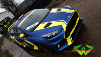 wrappsta.de carwrapping-vollfolierung Ford-Focus-RS-2017 SWF-Matte-Metallic-Blue Ambulance-Yellow Oyster-Grey-Gloss 014