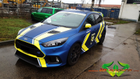 wrappsta.de carwrapping-vollfolierung Ford-Focus-RS-2017 SWF-Matte-Metallic-Blue Ambulance-Yellow Oyster-Grey-Gloss 04