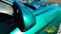 wrappsta.de carwrapping-vollfolierung Ford-Mustang-Convertible-5.0 Pearl-Dark-Green 012