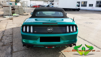 wrappsta.de carwrapping-vollfolierung Ford-Mustang-Convertible-5.0 Pearl-Dark-Green 06