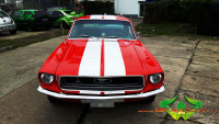 wrappsta.de carwrapping-vollfolierung Ford-Mustang Glanz-Weiss 01