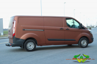 wrappsta.de carwrapping-vollfolierung Ford-Transit-custom braun-metallic-matt 05