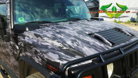 wrappsta.de carwrapping-vollfolierung Hummer-H2 Black-Camouflage Glanz-Schwarz 015
