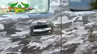 wrappsta.de carwrapping-vollfolierung Hummer-H2 Black-Camouflage Glanz-Schwarz 018