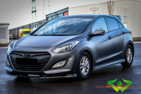 wrappsta.de carwrapping-vollfolierung Hyundai-i30 Charcoal-Metallic-Matt Matt-Schwarz 2