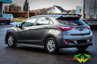 wrappsta.de carwrapping-vollfolierung Hyundai-i30 Charcoal-Metallic-Matt Matt-Schwarz 4