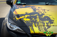 wrappsta.de carwrapping-vollfolierung Mazda-3 Energetic-Yellow-Metallic Matt-Schwarz 9