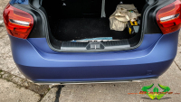 wrappsta.de carwrapping-vollfolierung Mercedes-A-Klasse-W176 Matte-Metallic-Night-Blue Scheibentoenung 012