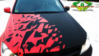wrappsta.de carwrapping-vollfolierung Mercedes-c-klasse-frozen-red-chrome 16