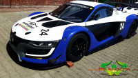 wrappsta.de carwrapping-vollfolierung Renault-RS-01 Glanz-Weiss 01