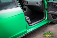 wrappsta.de carwrapping-vollfolierung Seat-Leon-Cupra-300-SC Boston-Green-Matt 122