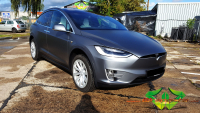 wrappsta.de carwrapping-vollfolierung Tesla-X Charcoal-Metallic-Matt 01