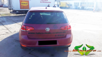 wrappsta.de carwrapping-vollfolierung VW-Golf-7 Dunkelrot-Metallic-Matt 06