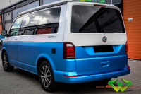 wrappsta.de carwrapping-vollfolierung VW-T6 Azur-Metallic-Matt 2