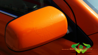 wrappsta.de carwrapping-vollfolierung mitsubishi-lancer-evolution-x glanz-orange-metallic erdoel-carbon 09