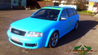 wrappsta.de carwrapping Audi-RS6 matt-soft-blue 02